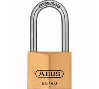 ABUS 806-346 Rideau 85/40 HB40 avec anse haute, Lock-Tag, couleur laiton
