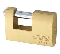 ABUS Cadenas 82/90 mm Monobloc en laiton – Serrure à disque mécanique