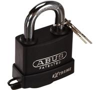 ABUS Cadenas Extreme 83WP/63 – Résistant aux intempéries, acier trempé, Niveau de sécurité 9 – Noir