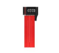 ABUS 87794 Antivol pliable, rouge, 80 cm