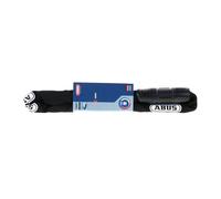 ABUS Antivol à chaîne 8808C - serrure à combinaison stable en acier spécialement durci - chiffres bien lisibles avec cache - niveau de sécurité 9 - 85 cm - noir