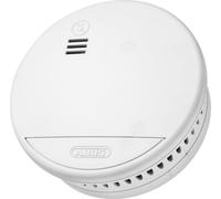 ABUS Détecteur de fumée RWM90 - avec pile remplaçable de 5 ans - certifié DIN EN14604 - adapté aux pièces d'habitation - volume d'alarme de 85 dB - blanc
