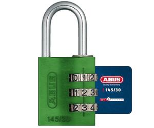 ABUS AB145/30 VERDE 466175 Cadenas, Vert