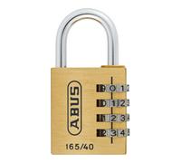 165/Abus Cadenas à combinaison 40 laiton 40 mm 4 chiffres