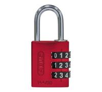 ABUS ABUS Cadenas à combinaison 144/30 Lock-Tag Aluminium, rouge Quantité:1