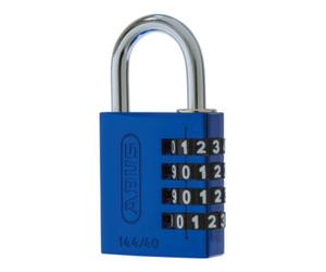 ABUS ABUS Cadenas à combinaison 144/40 Lock-Tag Aluminium, bleu Quantité:1