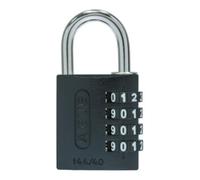 ABUS ABUS Cadenas à combinaison 144/40 Lock-Tag Aluminium, noir Quantité:1