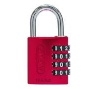 ABUS ABUS Cadenas à combinaison 144/40 Lock-Tag Aluminium, rouge Quantité:1