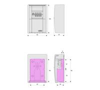 ABUS ABUS : KeyGarage™ 787 B/wall mounting KeyGarage Quantité:1