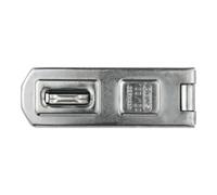 ABUS ABUS Loquet de porte avec plaque à œillets 100/100 B/SB acier anti-corrosion Quantité:1