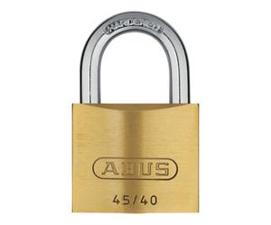 ABUS ABUS Lot de 4 cadenas à bouton 45/40 laiton massif B/SB Quantité:1