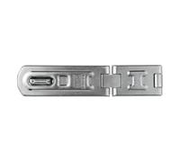 ABUS ABUS Targette de porte avec plaque à œillets 100/80 DG acier anticorrosion Quantité:1