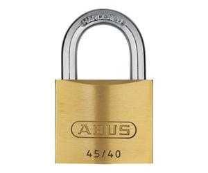 ABUS ABUS Zylindervorhangschloss 45/40 Twins B/SB Corps de serrure L.39mm MS brillant Quantité:1