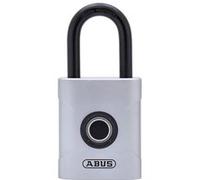 ABUS Cadenas Touch 57/50 Empreinte digitale Sans clé Résistant aux intempéries IP66/IP68 Argent 50mm
