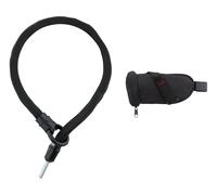 ABUS chaîne enfichable noir 100 cm