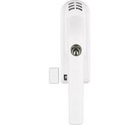 ABUS, Poignée de fenêtre verrouillable ABUS FG300A - bouton de fenêtre avec cylindre de pression et fonction d'alarme, verrouillage différent - niveau de sécurité ABUS - Blanc