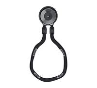 ABUS Support mural WCH + chaîne ACH 9KS - pour la protection antivol des vélos et des motos dans les garages, les caves ou devant la maison - niveau de sécurité 13-110 cm de longueur de chaîne