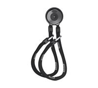 ABUS Ancrage Mural WCH + Chaîne Enfichables ACH 9KS TwinChain noir 110 cm