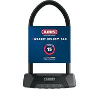 ABUS Antivol à arceau Granit XPlus 540 + support SH B - Antivol à vélo avec cylindre XPlus comme protection contre les manipulations - niveau de sécurité de 15 à 230 mm de hauteur d'arceau