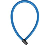 ABUS Câble antivol 4408K/65 – câble acier 65 cm, gaine plastique, niveau de sécurité 2 – Bleu