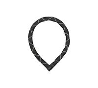 Abus Iven Steel-O-Flex 8200 110cm Antivol de vélo Taille unique Noir