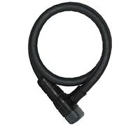 ABUS Antivol à câble Microflex 6615K/120 SCLL - Kit d'antivols pour vélo avec support SCLL pour le boulon de serrage de la selle du vélo - 15 mm - Niveau de sécurité 5 - Noir
