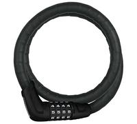 ABUS Antivol à câble blindé Steel-O-Flex Tresorflex 6615C + Support SCLL - Serrure à Combinaison en câble d'acier avec Blindage en Douilles d'acier - Niveau de sécurité 5