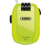 Abus Combiflex StopOver/Break/Rest/Trip, serrure à câble 65 cm Jaune Néon Jaune Néon