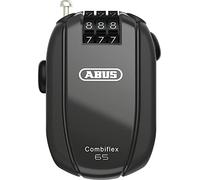 Abus Combiflex StopOver/Break/Rest/Trip, serrure à câble 65 cm Noir Noir
