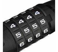 ABUS Câble antivol Tresor 6512C SCMU Noir 180 cm