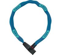 ABUS Antivol à chaîne Catena 6806K - Antivol vélo léger en acier trempé avec tube textile à la mode - Chaîne carrée avec niveau de sécurité 6 - 85 cm - Bleu