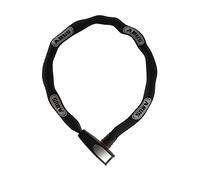 ABUS Antivol à chaîne Catena 6806K QST - Antivol vélo avec support - niveau de sécurité 6 - épaisseur 6 mm - longueur 110 cm - noir