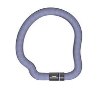 ABUS Antivol à chaîne Goose Lock 4204K - Antivol de vélo flexible et anti-claquement en acier trempé - Chaîne en acier de 4 mm d'épaisseur - Diamètre total : 28 mm - Longueur : 110 cm - Avec clé -