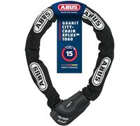 ABUS Chaîne Antivol Granit CityChain X-Plus 1060 noir 85 cm