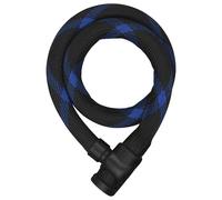 ABUS Antivol chaîne Ivera Cable 7220 – 85 cm – Noir/Bleu