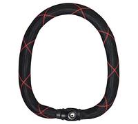 ABUS Steel-O-Chain Ivy 9210 Serrure de chaîne, noir-rouge, taille 170 cm pour homme