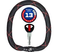 ABUS 88693 Antivol à chaîne, noir, 140 cm