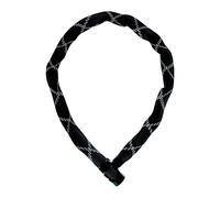 ABUS Antivol à chaîne IvyTex 6210 - Antivol vélo avec gaine en fibres synthétiques - niveau de sécurité 6 - 110 cm