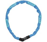 ABUS Antivol à chaîne Steel-O-Chain 4804C - serrure à combinaison en acier spécial - niveau de sécurité 3 - 75 cm - bleu