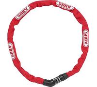 ABUS Antivol à chaîne Steel-O-Chain 4804C - serrure à combinaison en acier spécial - niveau de sécurité 3