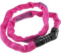 ABUS Antivol à chaîne Steel-O-Chain 4804C - serrure à combinaison en acier spécial - niveau de sécurité 3