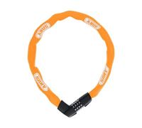 ABUS Cadenas à chaîne Tresor 1385 - Cadenas à combinaison en acier trempé - Chaîne carrée de 7 mm - Niveau de sécurité 7 - 85 cm - Orange