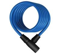 ABUS Antivol Câble Spiralé Star 4508K/150, 150 cm, Bleu