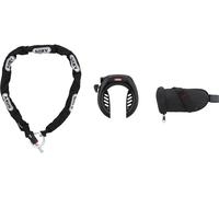 ABUS Antivol de Cadre Pro Shield Plus 5950 avec Chaîne Enfichable + Sacoche noir universal