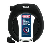 ABUS Antivol de cadre PRO Shield XPlus 5955 NR - Kit d'antivols pour vélo avec chaîne Chain 6KS/85 et sacoche pour antivol ST5950-8,5 mm - Niveau de sécurité 9 - Noir