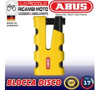 ABUS Bloque-disque Granit Sledg 77 – Système antivol moto/scooter – Jaune