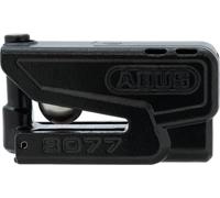Abus Antivol Disque de Frein Granit Detecto XPlus 8077 2.0 SRA - Antivol Moto avec Alarme et pré-Alarme Intelligente - en Acier trempé - pour la Protection des Motos de qualité - Noir