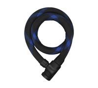 ABUS Antivol chaîne Ivera Cable 7220 – 85 cm – Noir/Bleu