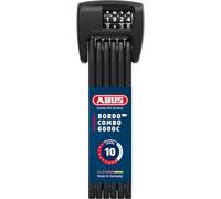 Abus Bordo 6000C - Antivol vélo pliable Noir + SH Support 90 cm