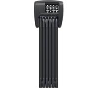 ABUS Antivol pliable Bordo 6000C avec support Saddlefix & capuchon anti-pluie - serrure à combinaison en acier trempé - avec code à 4 chiffres - niveau de sécurité 10 - longueur 90 cm